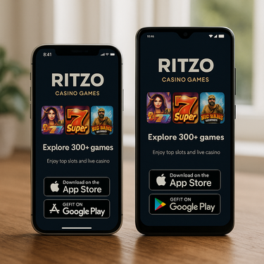 Ritzo Casino - Mobile Apps - iOS and Android Support