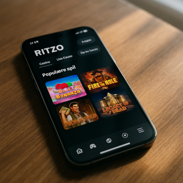 Ritzo Casino - Mobile Platform - Responsive Gaming Experience